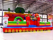 Custom park childrens outdoor size inflatable rides 96 flat inflatable slide Peacock Castle Park