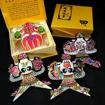 Chinese style small kite gift small Shayan Weifang kite photo frame kite ornaments cultural gifts go abroad to send foreigners
