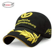 Michael Schumacher Signature Seven-crown wheat ear Embroidered Sports Baseball cap F1 Racing cap Motorcycle cap