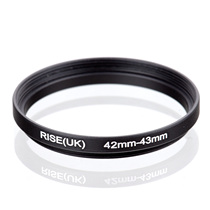 High quality metal filter adapter ring small turn large forward ring 42mm-43mm adapter ring
