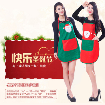 Christmas Apron West Restaurant Cafe Cafe Bar Scene Decorate Christmas Clothing Christmas Gifts