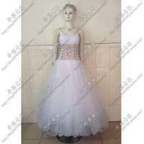 Huamei National Benchmark New Princess Performance Contest Dance Wear Morden Dance Dress Lady Big Swing Dress Hot Sell HA086