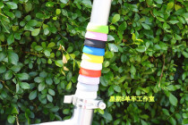 Color silicone bicycle seat pole waterproof dust cover seat pipe waterproof ring silicone seat pole collar
