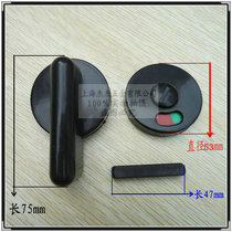Nylon partition indicator lock toilet door lock accessories toilet indicator lock someone unmanned Bolt partition lock