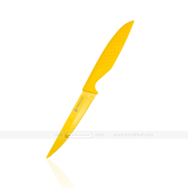 BREADLEAF 4 5 inch steak knife serrated knife yellow LFGB FDA certified