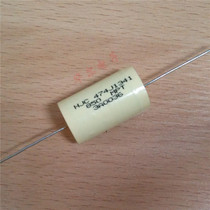 Axial stepless capacitor 0 47UF 474 850V original Taiwan Huarong HJC MPT divider capacitor