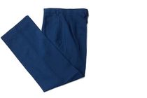 Sky blue A summer pants blue summer pants with rear pocket workover pants with fart bib polyester single pants