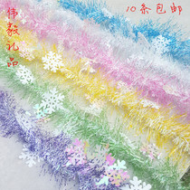 Christmas hair strips pull flowers ribbon ribbon event party birthday decoration wedding room decoration wedding supplies