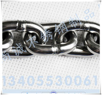 Manufacturer Direct sales Zhengzong 316 stainless steel Design DIN766 Short ring anchor chain Lifting index guardrail marine 10mm