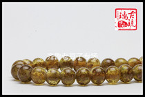 Old glass beads 12mm brown full of Venus dot color ancient method glass beads old handmade loose beads wholesale