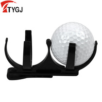 Golf clip golf fan supplies rotatable folding ball clip accessories can hold two balls