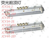 Marine fluorescent cabin dome light JCY24-2 with emergency cabin ceiling light JCY24-2E with emergency net cover JCY24-2EF