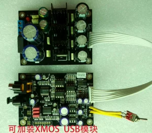 Le Ming DAC CS8416+PCM1798 Дополнительный PCM1794 Установить XMOS Оптоу