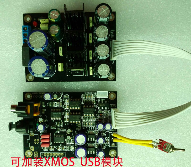 Le Ming DAC CS8416+PCM1798 Дополнительный PCM1794 Установить XMOS Оптоу