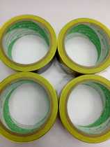 Wholesale Yongle PVC black Yellow warning tape zebra tape marking ground floor warning 4 8 wide 16 meters