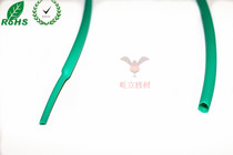 Limited-time special offer Green heat shrinkable tube Ф1 heat shrinkable sleeve 1mm shrinkable tube insulation halogen-free 2 times shrinkable