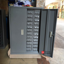  Storage screw cabinet Parts-type classification Parts cabinet Drawer tool cabinet 30 pumping door iron box storage cabinet