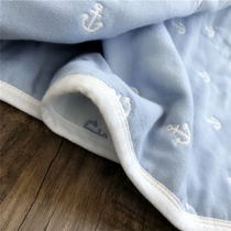 New six-layer gauze towel quilt Baby Cotton Four Seasons spring and autumn blanket air conditioning quilt towel blanket childrens blanket
