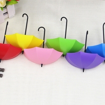 Umbrella Styling Wall Viscose Nail-Free Hook 3 Clothing Small Things Single Hook Creative Sticky Hook Key Hook