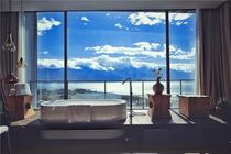  Dali Destination tour shooting Theme Sea View Inn Personality boutique big bed room