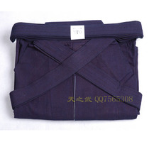 (Tian Wu) 6000# cotton pants skirt (hakama) 100% natural plant dye blue dye-kendo suit