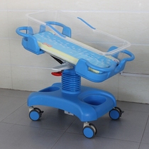 Hospital anti-overflow milk medical crib cart cart bed moon center club abs nursing bed newborn