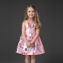  2021 Autumn Girls  dresses Childrens princess dresses sleeveless sundresses baby tutu parent-child clothes mother-daughter clothes