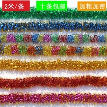 Festive Decoration ribbon color strips wool flower wedding room shop shopping mall June 1 Childrens Day kindergarten hanging ornaments