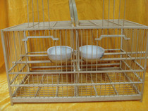  Nanjing Hous bird cage bird tools-embroidered eyes and other small birds with double bathing cage full set of special offers