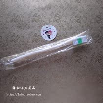 Hotel room disposable toothbrush 4G snake head cover OPP