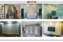 Sandstone engineering case appreciation decorative art wall background wall cultural fossil Environmental Art Sculpture Garden sculpture
