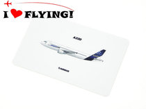 I love to fly) EUROPEAN AIRBUS AIRBUS A320 aircraft bus card sticker ID card meal card sticker