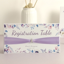Zhen Jubilee Mark High-end Personality Customized Eurostyle Flowers Wedding Sign to Taika Meritocracy Wedding Sign to Card Table Card