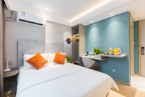 Magnolia Shanghai Hang Lung Plaza Hotel Yushu Big Bed Room