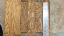 Mexican gold sandalwood Bocote tree tree knife handle material mahogany small DIY Wood