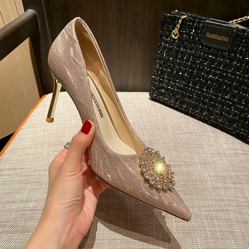 Обувь на высоком каблуке, свадебные туфли, 2021 года