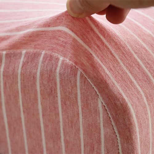 Four seasons Xinjiang Tianzhu cotton Latex pillowcase Knitted memory pillow Rubber single pillowcase Adult cotton elastic cotton pillowcase