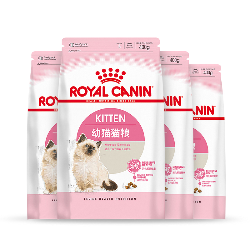 royalcanin皇家猫粮★皇家(royal canin) 猫粮 幼猫猫粮K36-12月龄以下10kg 369元