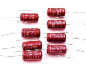 美国电子管胆机专用美国红美人耦合电容0.15 UF400V(景文音响)