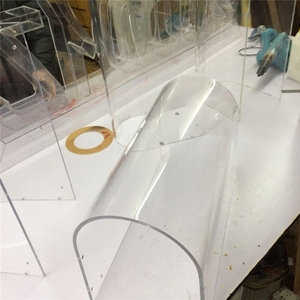 定制透明亚克力弧形罩 有机玻璃设备防护防尘罩子 拱形实验展示罩