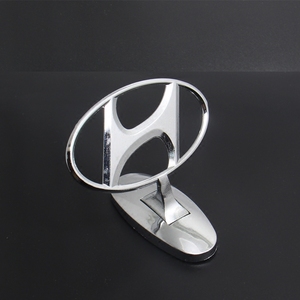 北京现代车标立标金属车头标汽车引擎盖标志适用于伊兰特悦动车贴
