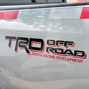 TRD off road tacoma FJ 酷路泽兰德酷路泽坦途普拉多车贴纸贴花