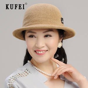 镂空中年女韩版潮圈圈帽子妈妈夏季英伦洋气盆帽透气圆帽