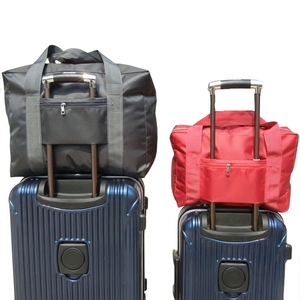 秀致手提防水牛津布旅行袋短途游出差登机大容量可套拉杆箱行李包