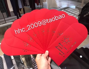香港專櫃正品 Agnes b 17 紅色利是封新年回礼红包限量 預訂