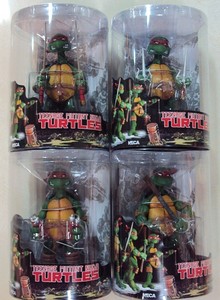 【孩仕宝】玩具模型 忍者神龟 NECA 漫画版 桶装全套 四只全套