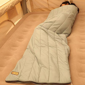 成人户外加厚保暖大人秋冬野外露营室内睡袋方便收纳携带