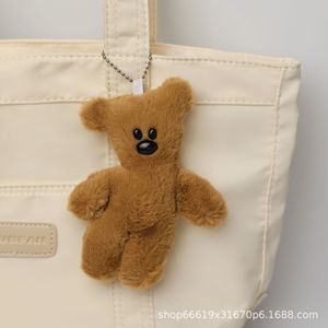 小红书泰迪熊憨豆先生的小熊可爱毛绒挂件卡通包包挂饰钥匙扣公仔